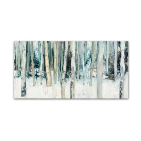 Julia Purinton 'Winter Woods III' Canvas Art,24x47
